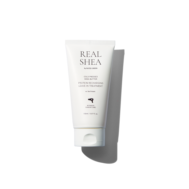 REAL SHEA Cold Pressed Shea Butter Protein Recharging Leave-in Treatment