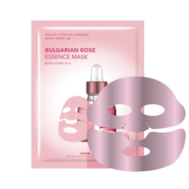 DERMAL SHOP Bulgarian Rose Collagen Essence Mask