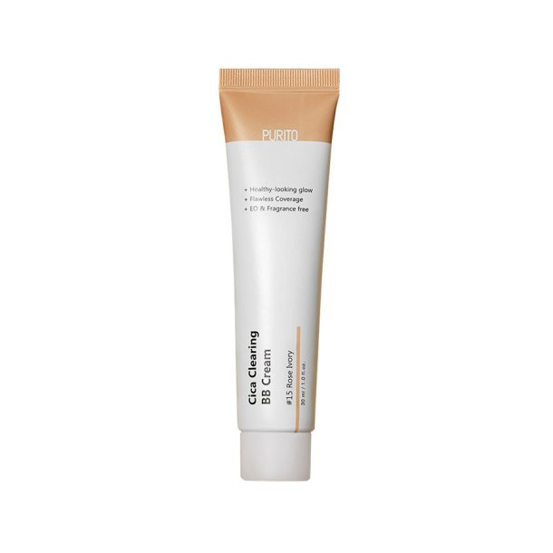 Purito Cica Clearing BB Cream - #15 Rose Ivory