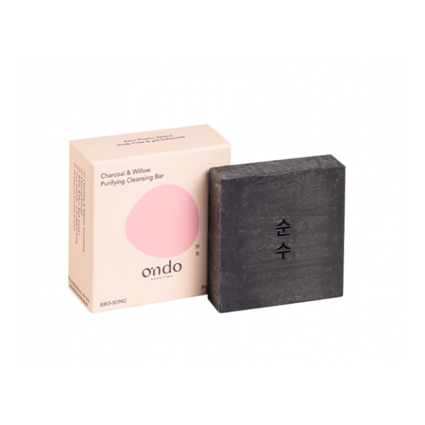Ondo Beauty 36.5 Charcoal &amp; Willow Purifying Cleansing Bar